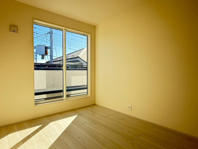 川口市安行領家　新築一戸建て　1号棟の洋室|スタンダードな洋室です