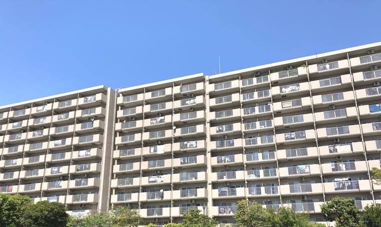 戸塚ハイライズＢ棟の外観