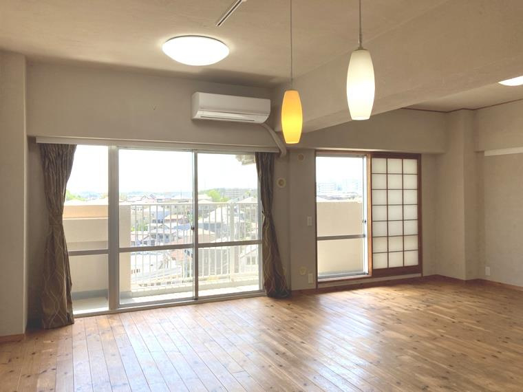 戸塚ハイライズＢ棟の居間・リビング