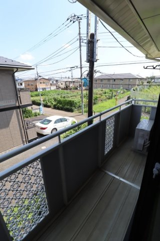 コーポドエルのバルコニー