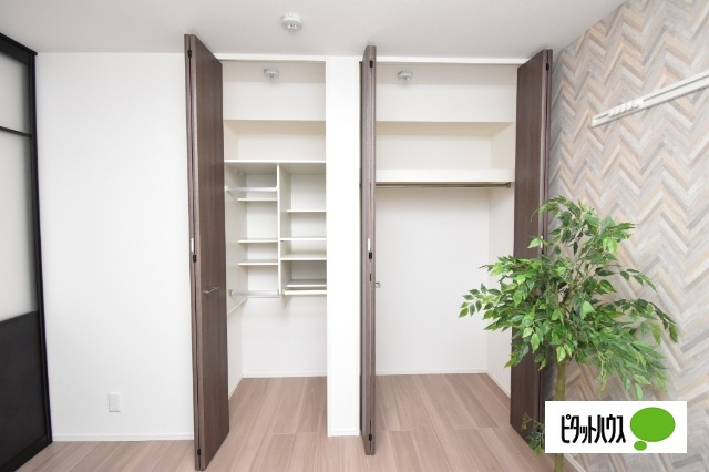 D-ROOM紅雲町Cの収納|クローゼット