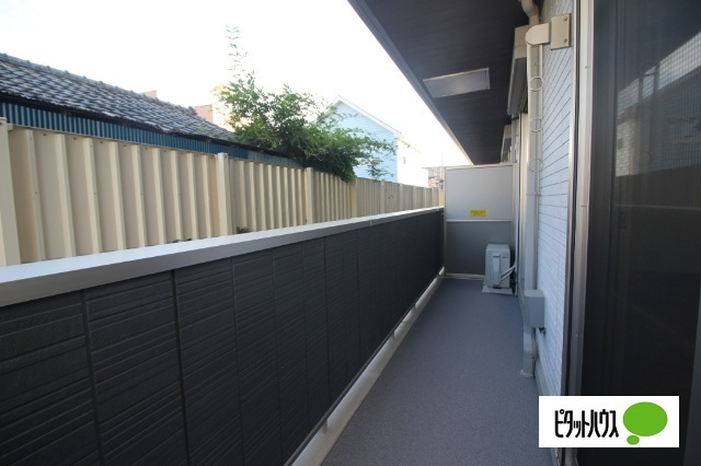 D-ROOM紅雲町Cのバルコニー|バルコニー