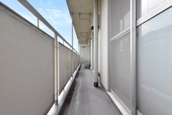 ビレッジハウス下野方2号棟のバルコニー|ビレッジハウスの同一物件・同一タイプの間取りの写真です