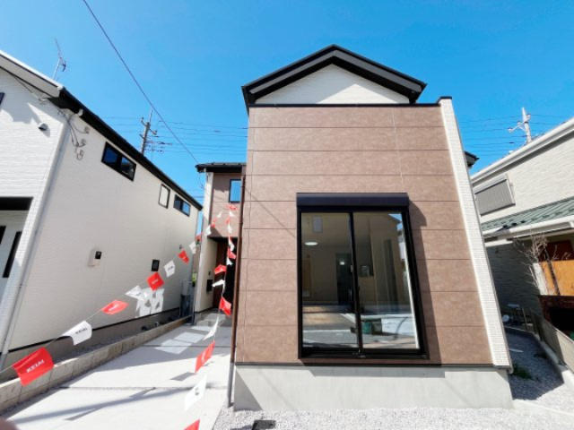 祝：成約済み　八王子市　長沼町　新築戸建て　４期の外観|～仲介手数料無料☆八王子ひなた不動産～　八王子市長沼町　新築戸建て