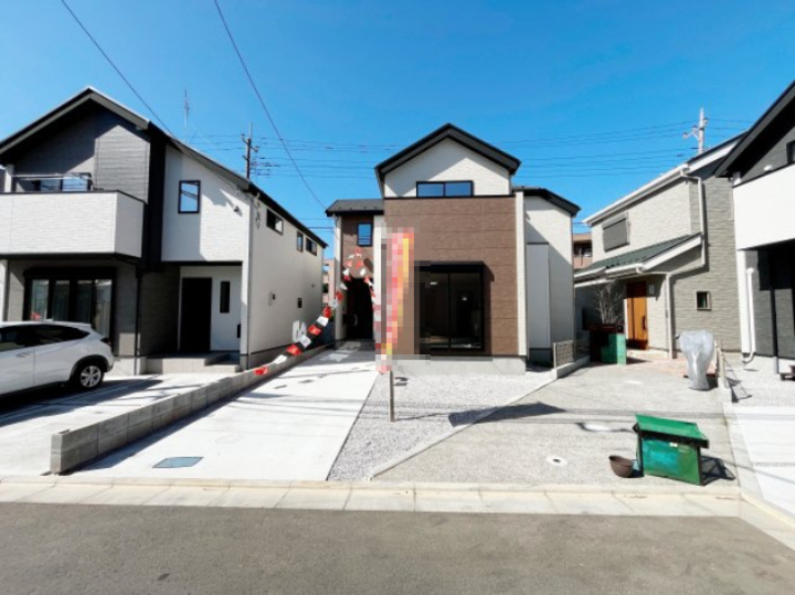 祝：成約済み　八王子市　長沼町　新築戸建て　４期の外観|～仲介手数料無料☆八王子ひなた不動産～　八王子市長沼町　新築戸建て