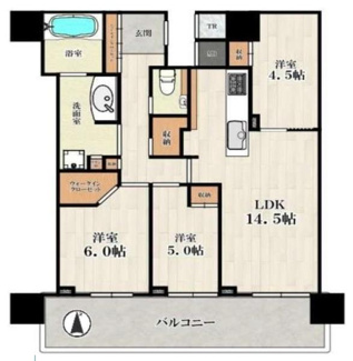 【間取り】 | パークタワー晴海