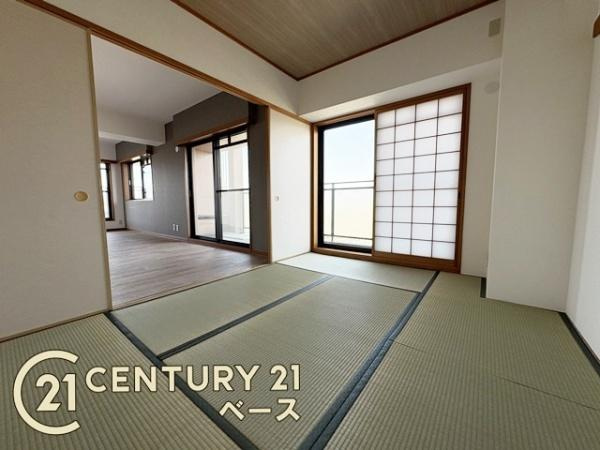 グリーントピア２１コミュネット香芝の和室|■現地撮影写真■心和む和風空間でホッと一息！