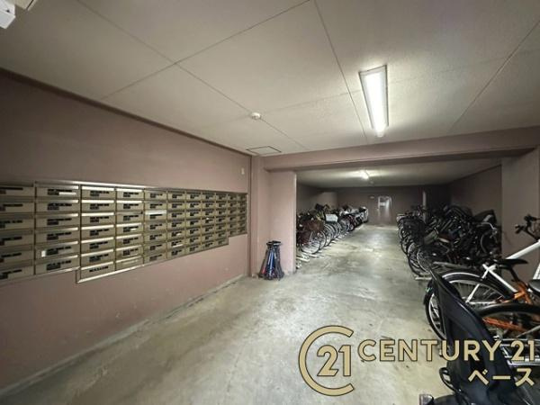 グリーントピア２１コミュネット香芝のその他共用部分|■現地撮影写真■こちらは現地駐輪場です！