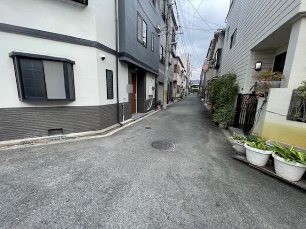 【前面道路含む現地写真】 | 大阪市東淀川区大道南1丁目　中古戸建