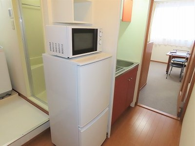 レオパレス神田町のその他|電子レンジ、冷蔵庫完備