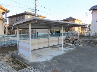 レオパレス藤のその他|屋根付き駐輪場あり
