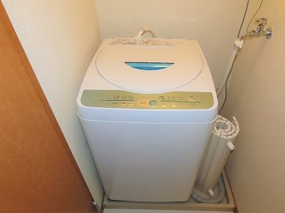 レオパレス諏訪形のその他|洗濯機も付いています