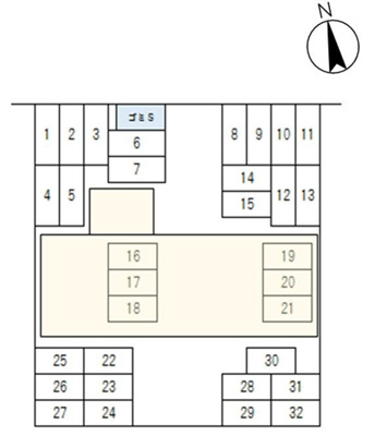 【区画図】 | プレジール奥田