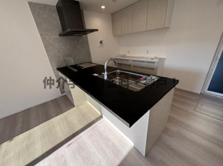 【キッチン】 | 神戸市垂水区塩屋台1丁目　新築戸建　仲介手数料無料！ | お料理しやすいキッチンです