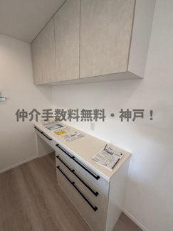 【キッチン】 | 神戸市垂水区塩屋台1丁目　新築戸建　仲介手数料無料！ | お料理しやすいキッチンです