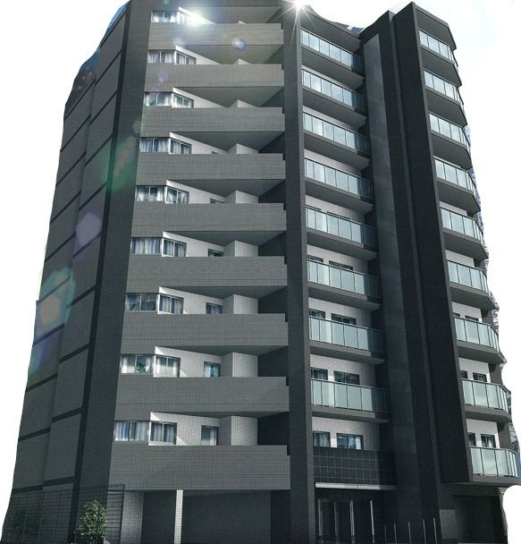 アイルグランデ押上イーストの外観パース