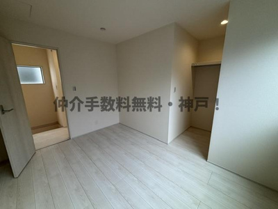 【洋室】 | 神戸市垂水区名谷町　新築戸建2号棟　仲介手数料無料！ | 洋室です