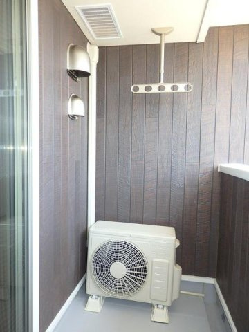 イマージアム光井Ｂのバルコニー|開放的で明るい空間を演出してくれるバルコニーです