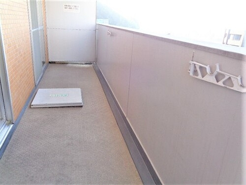 バルミー高須のバルコニー|南東向きバルコニー　※2025年7月撮影