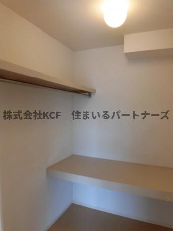 ガーデンヒルズ荒木の収納|大きなスペースがあり、収納には困りません