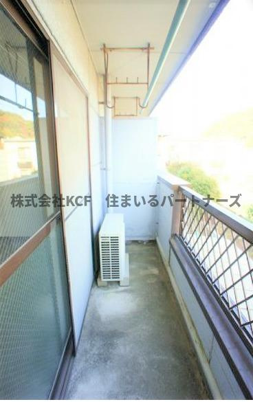 セレクトハイツのバルコニー|落ち着いた時間を過ごせるバルコニーです