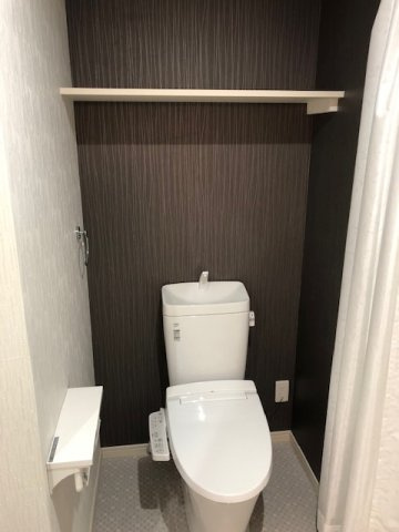 プレイス久留米中央のトイレ|ゆったりとした空間のトイレです