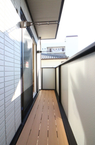 プレミエール　Ｂ棟のバルコニー