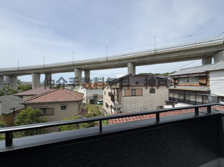 【バルコニー】 | 神戸市垂水区名谷町　新築戸建3号棟　仲介手数料無料！ | 陽当たり良好なバルコニーです
