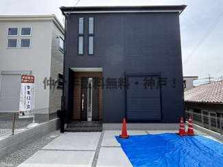 【外観】 | 神戸市垂水区名谷町　新築戸建3号棟　仲介手数料無料！ | 建物外観を気になさる方へ、見た目の良い物件です
