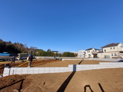 【外観】 | 大野町2丁目　10区画分譲地　④号地 | 分譲地全景
※造成工事中