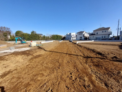  | 大野町2丁目　10区画分譲地　④号地 | 東側協定道路部分（工事中につき未舗装）