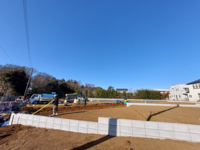 【外観】 | 大野町2丁目　10区画分譲地　④号地 | 分譲地全景
※造成工事中