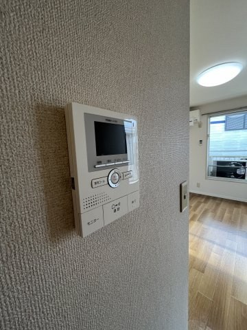 カルム桜新町Cのセキュリティ|モニター付きインターホン♪
