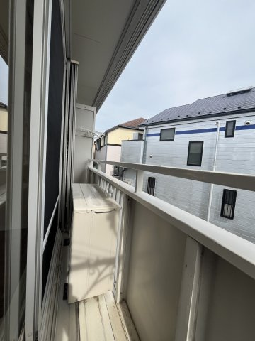 カルム桜新町Cのバルコニー|外干し可能です♪