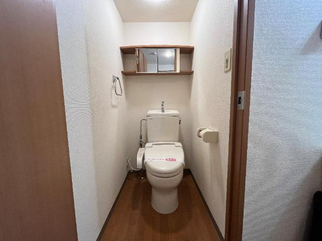 サンパレスのトイレ|シャワー付トイレ