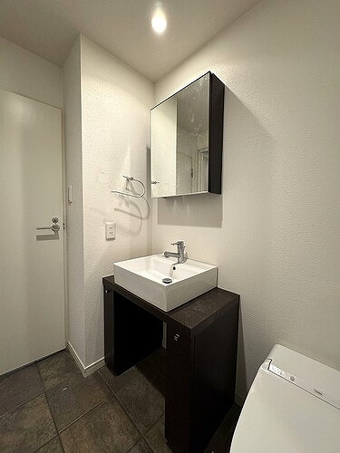 ベルファース市ヶ谷の洗面所|洗面所　※2024年11月撮影