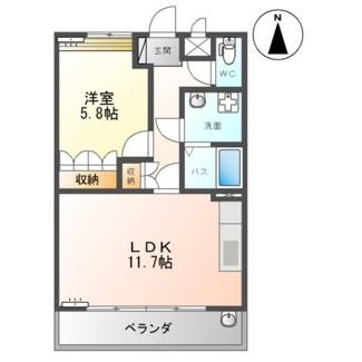 【間取り】 | クローバーハウスＢ