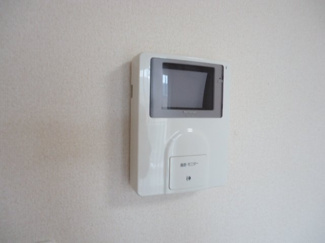 【セキュリティ】 | クローバーハウスＢ | カメラ付インターホン