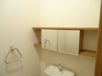 【収納】 | クローバーハウスＢ | トイレ収納