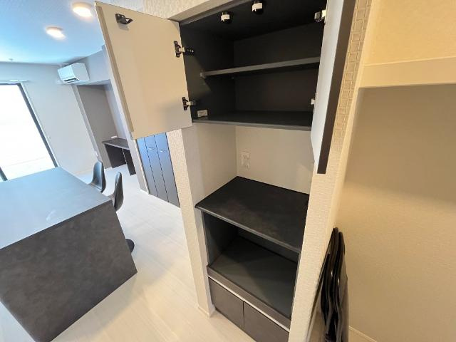 額田郡幸田町　賃貸アパート新築工事の収納|収納（イメージ）