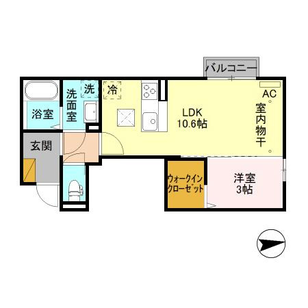 アステールの間取り