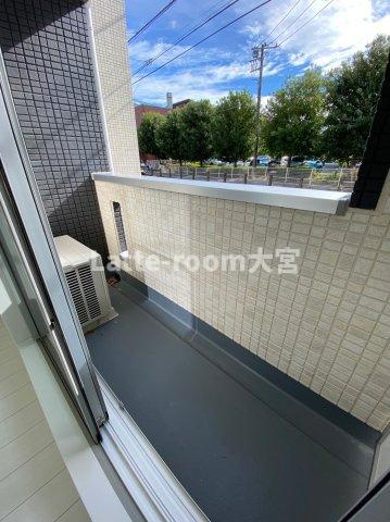 ウエストガーデン大和田のバルコニー