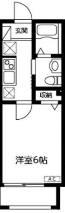 ウエストガーデン大和田の間取り