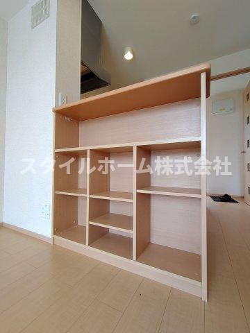 モナリエシラカワの収納|同建物内別部屋の写真です。