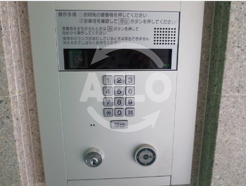 ル・パルトネール難波のセキュリティ|ル・パルトネール難波　オートロック