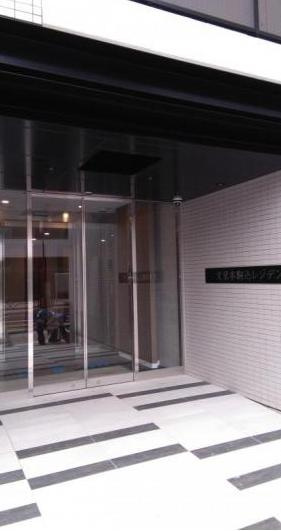 文京本駒込レジデンスのエントランス