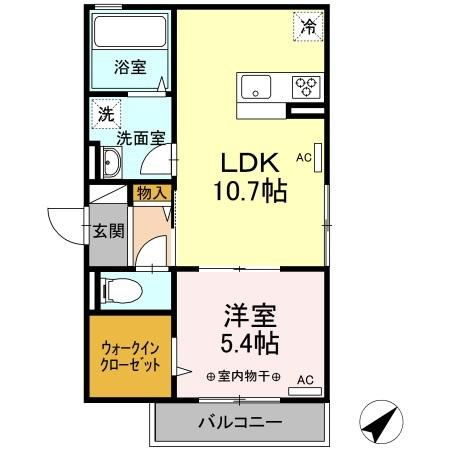 イデアーレ・ココンの間取り