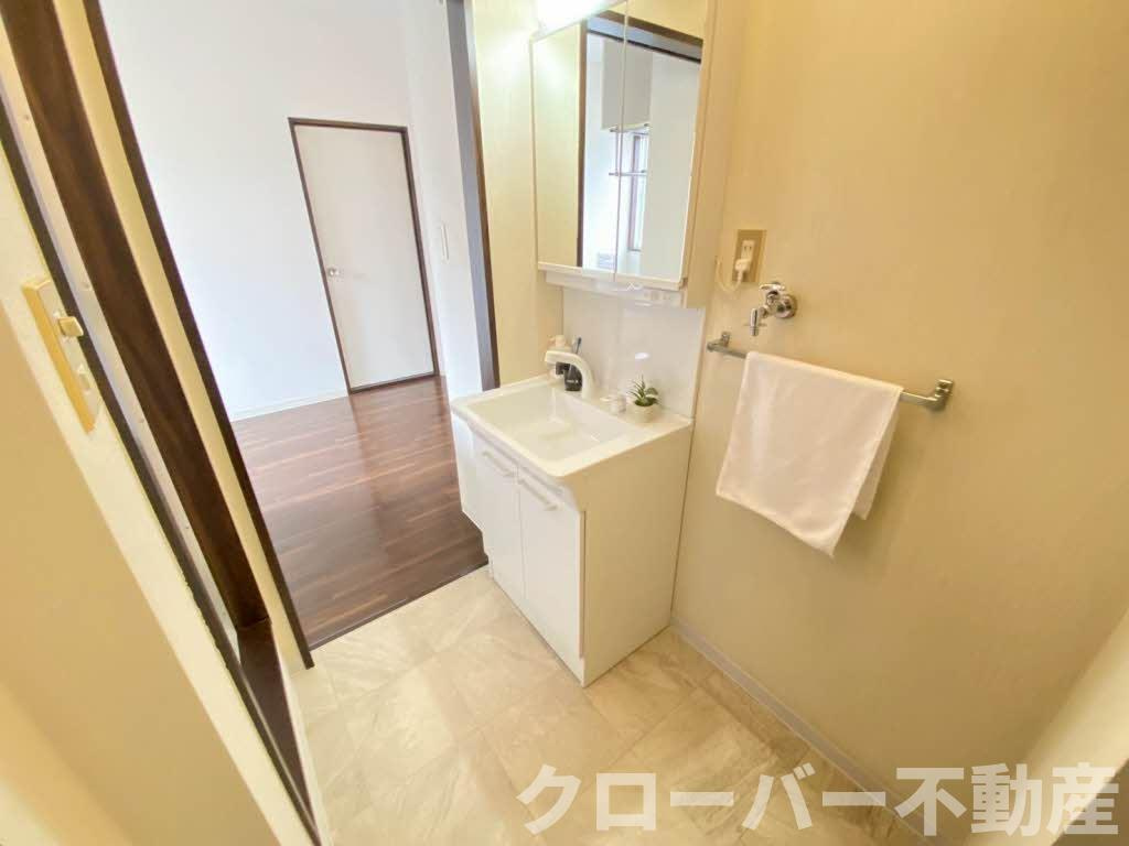フレグランス飯山 C棟の洗面所