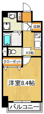 グラース・ベル・ウッドの間取り