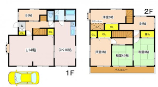 【間取り】 | 西つつじヶ丘2丁目戸建